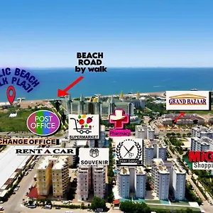  Apartment Modern Flat With Sea View 10 Min To Lara Beach